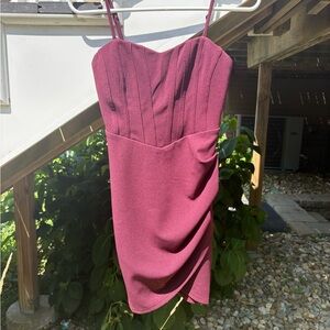 Windsor Plum Dress